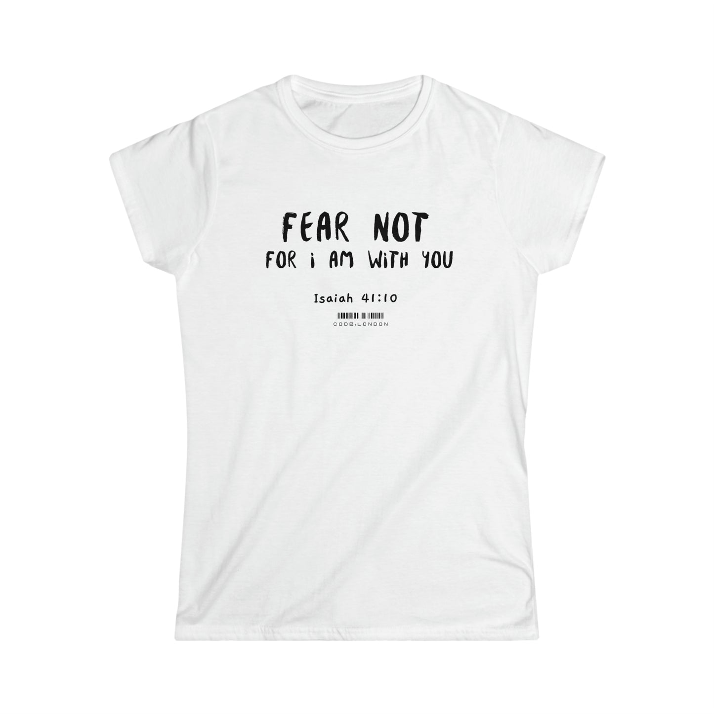 Women's T-shirt (Isaiah 41:10)