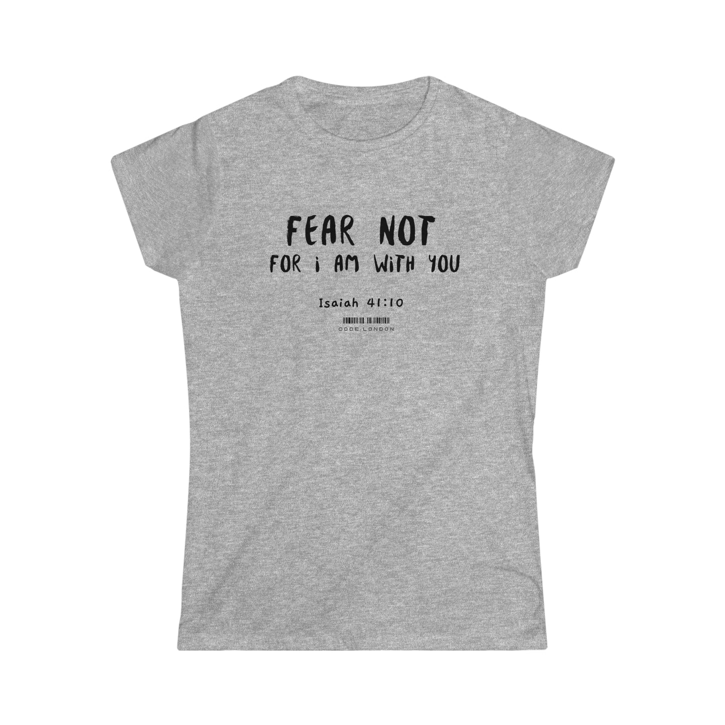 Women's T-shirt (Isaiah 41:10)