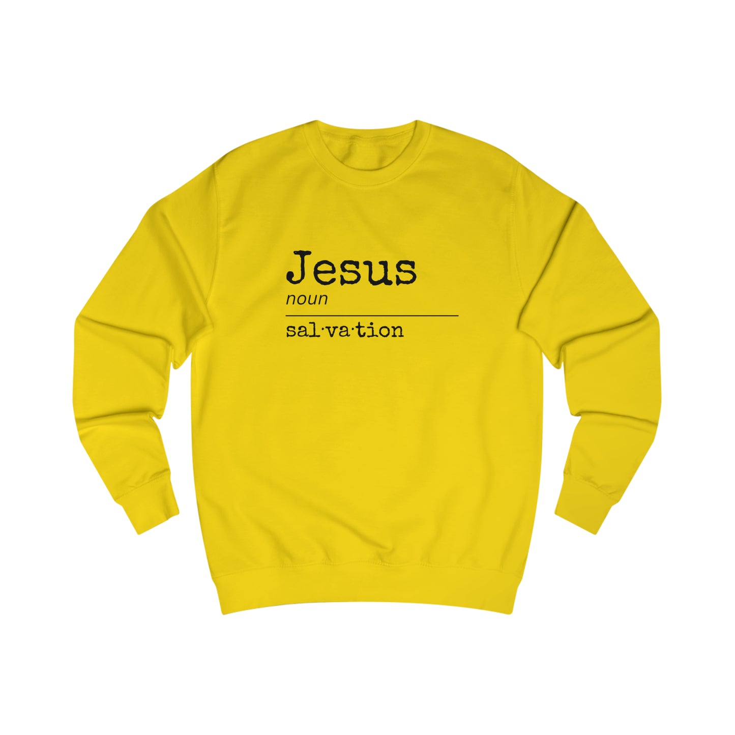 Sweatshirt - (Jesus- Salvation)