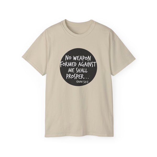 Cotton Tee- (Isaiah 54:17)