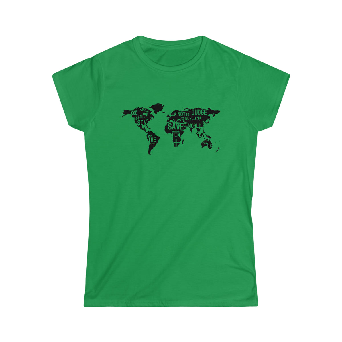 Women's T-shirt- (John 3:17-19)