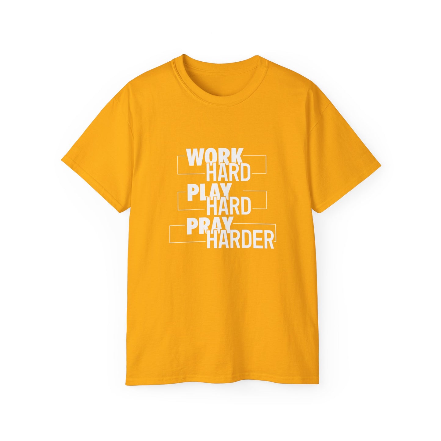 Cotton Tee- (Pray Harder)