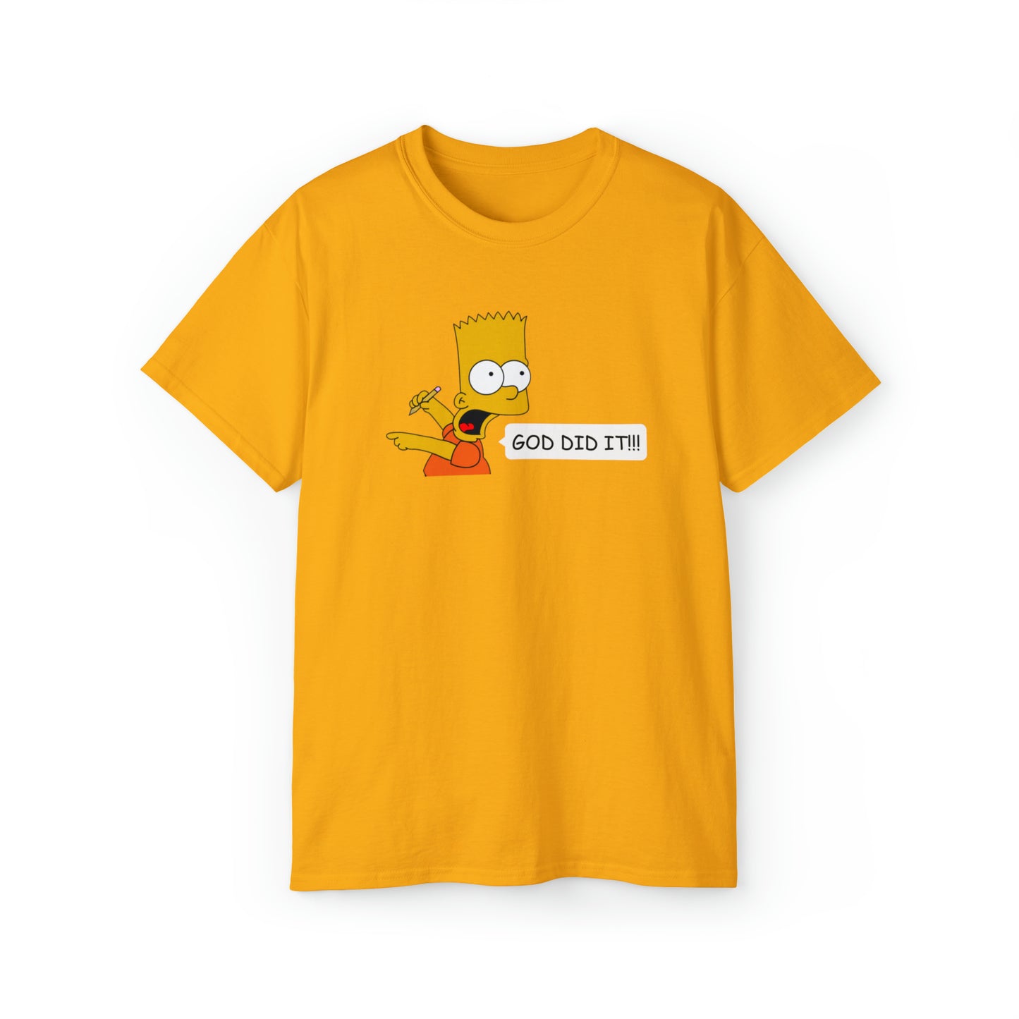 Cotton Tee- (GOD Did It)