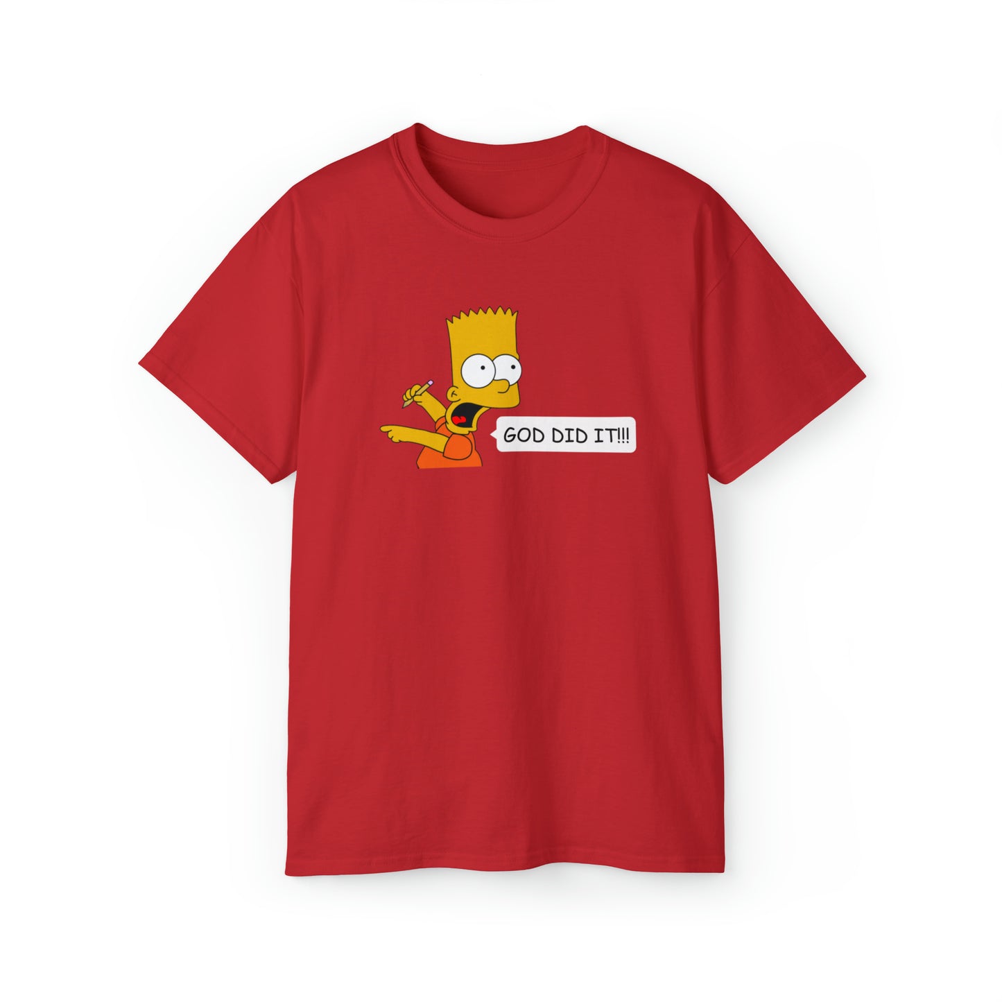 Cotton Tee- (GOD Did It)