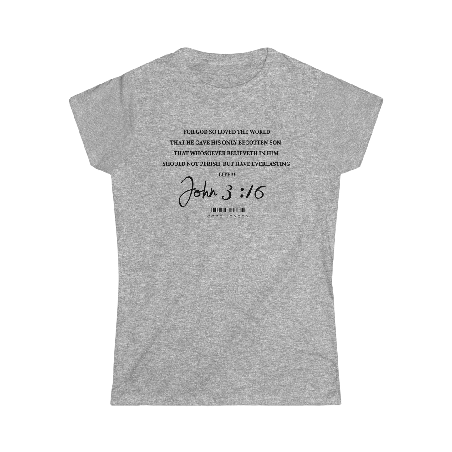 Women's T-shirt (John 3:16)