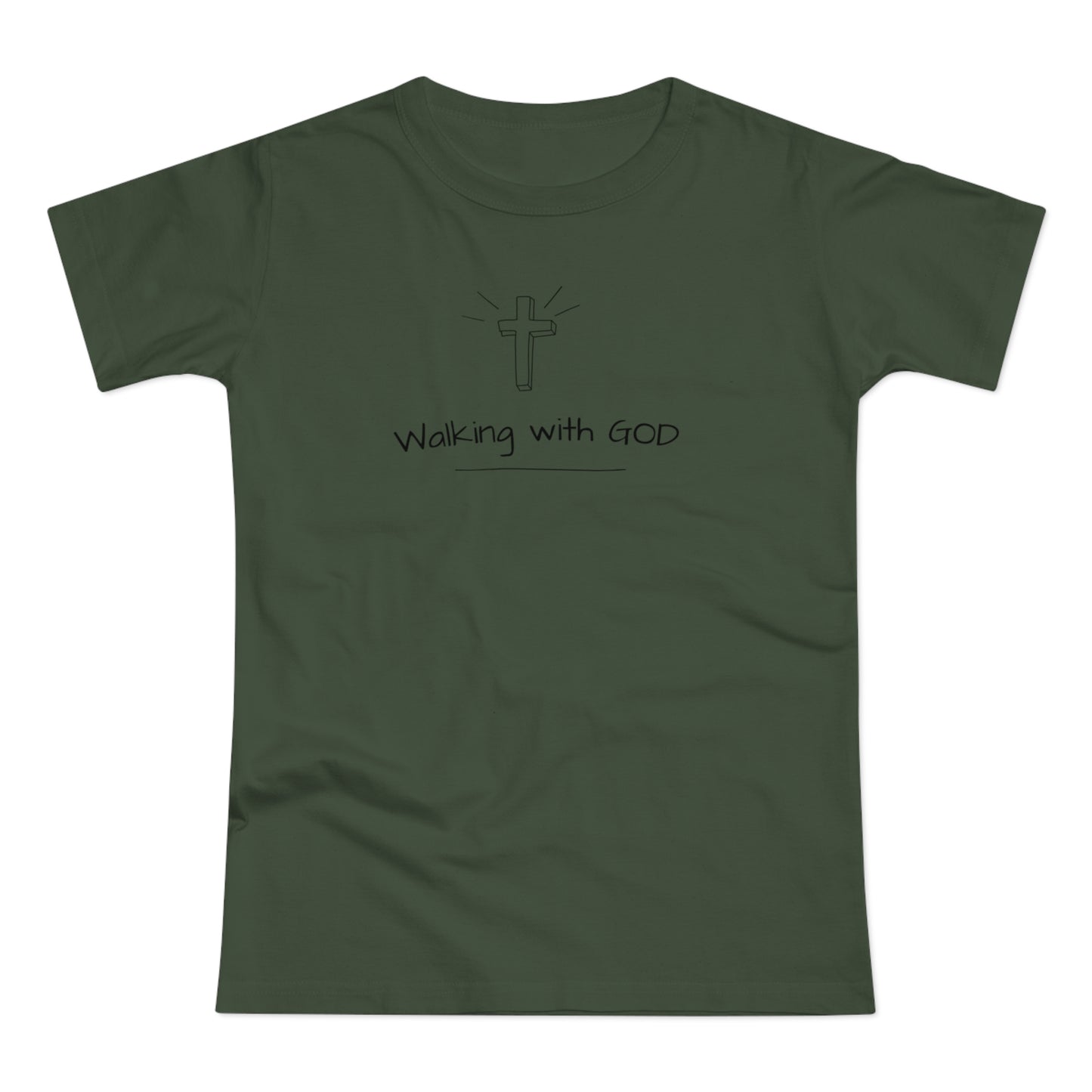 Women's T-shirt (Walk with GOD)