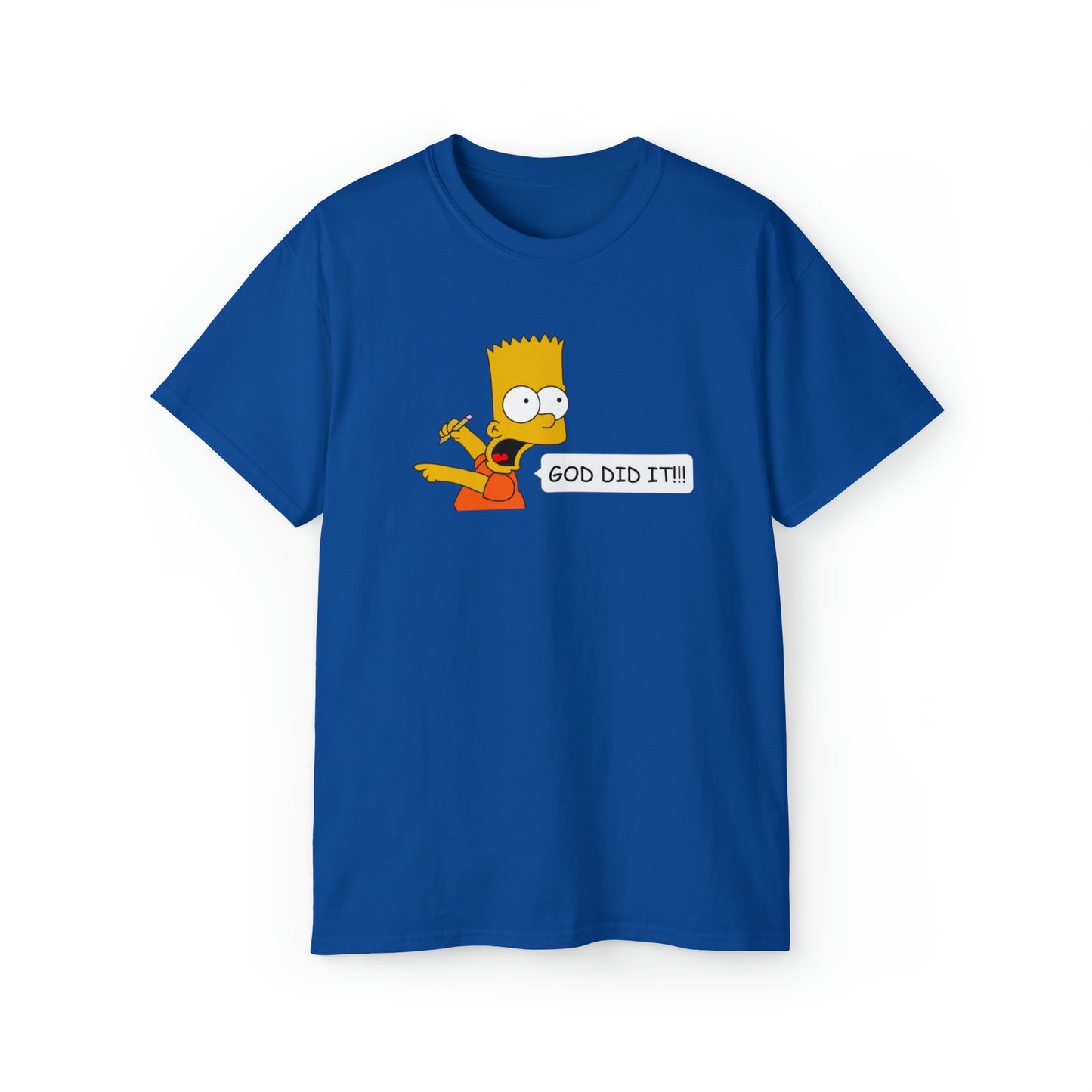 Cotton Tee- (GOD Did It)