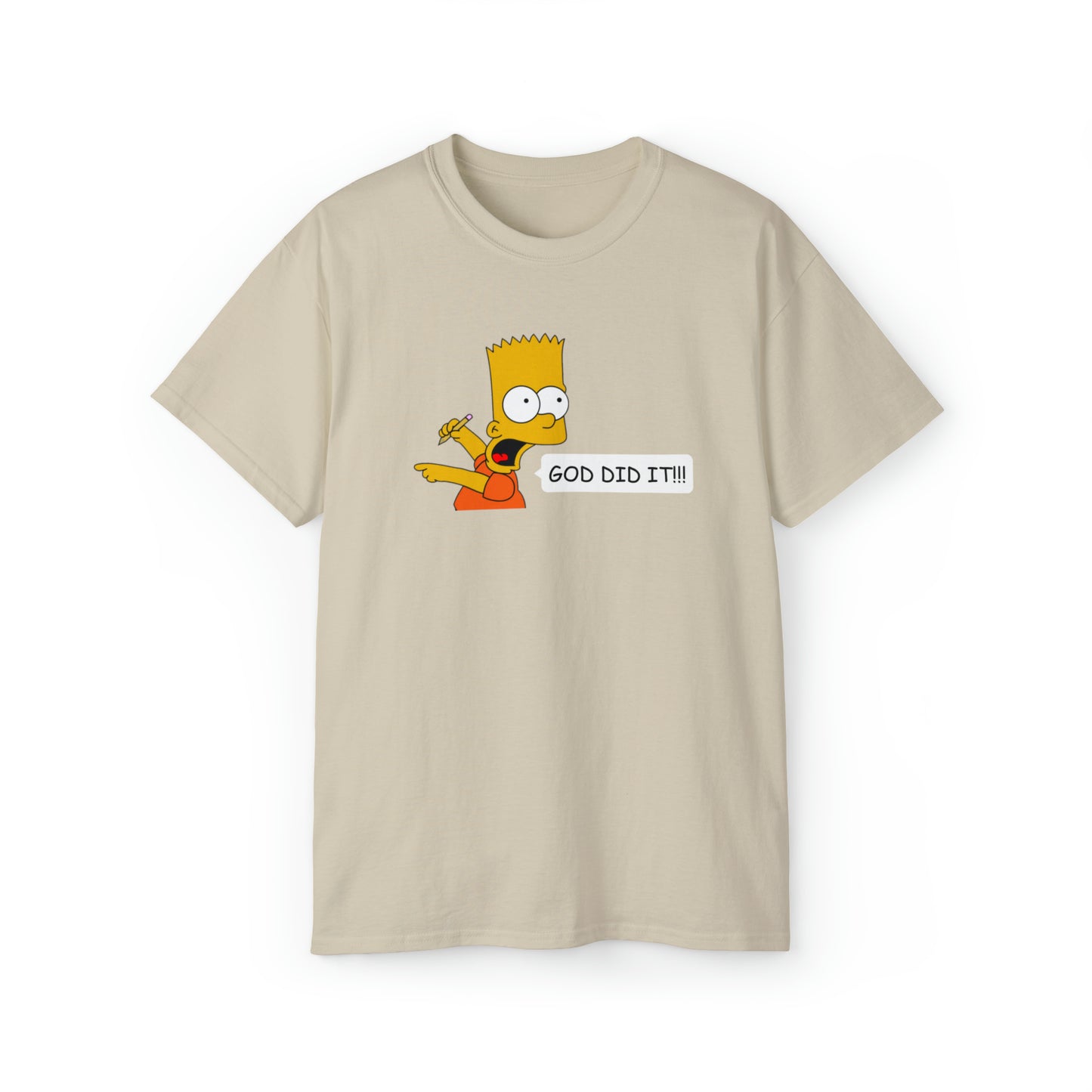 Cotton Tee- (GOD Did It)