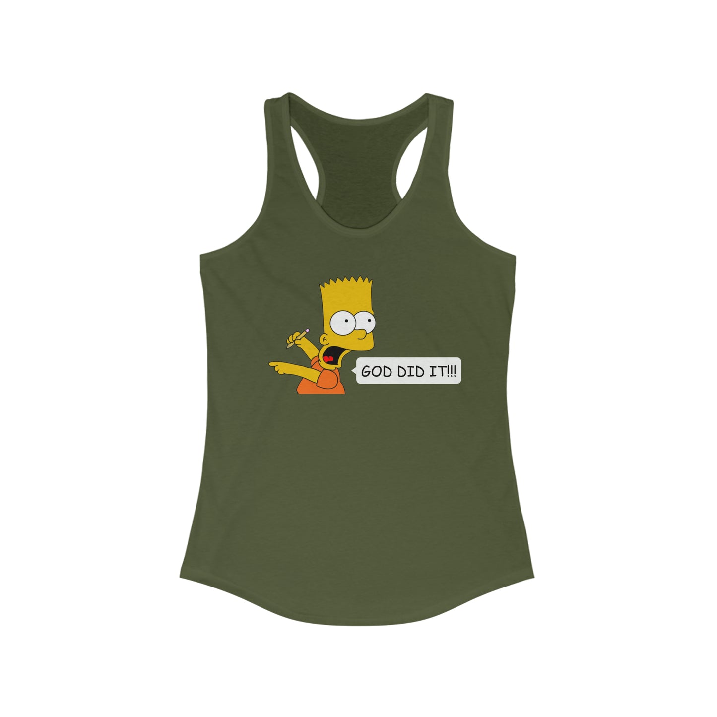 Women's Tank GOD Did it