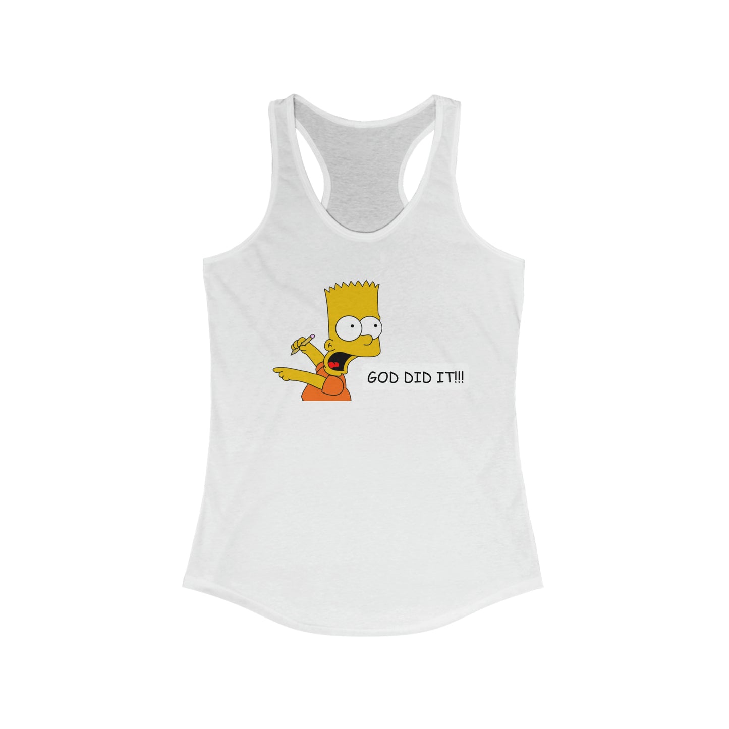 Women's Tank GOD Did it