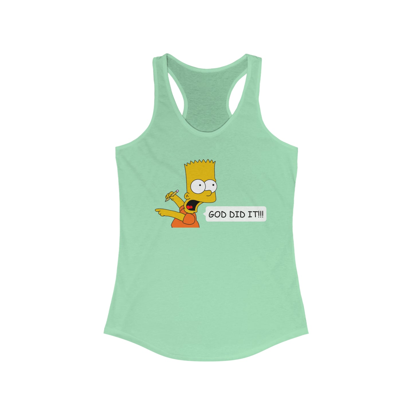 Women's Tank GOD Did it