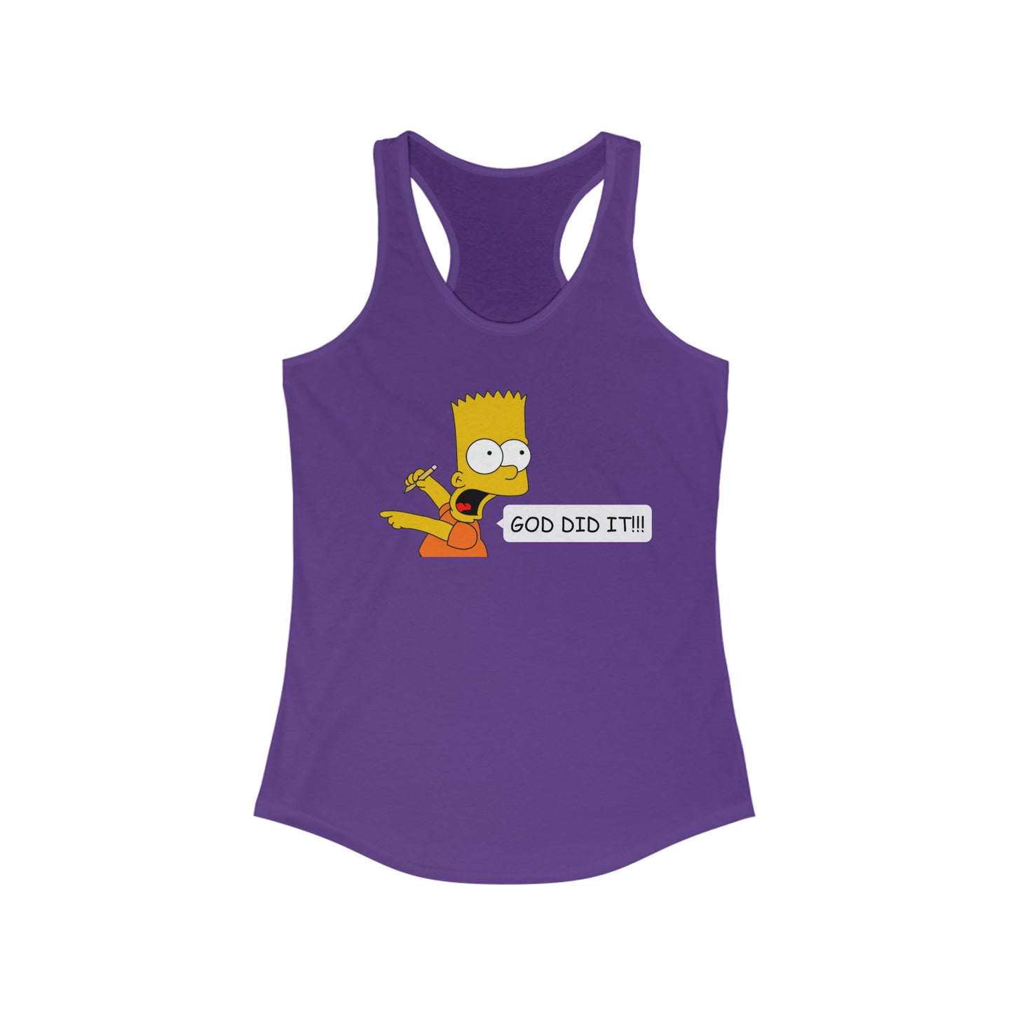 Women's Tank GOD Did it