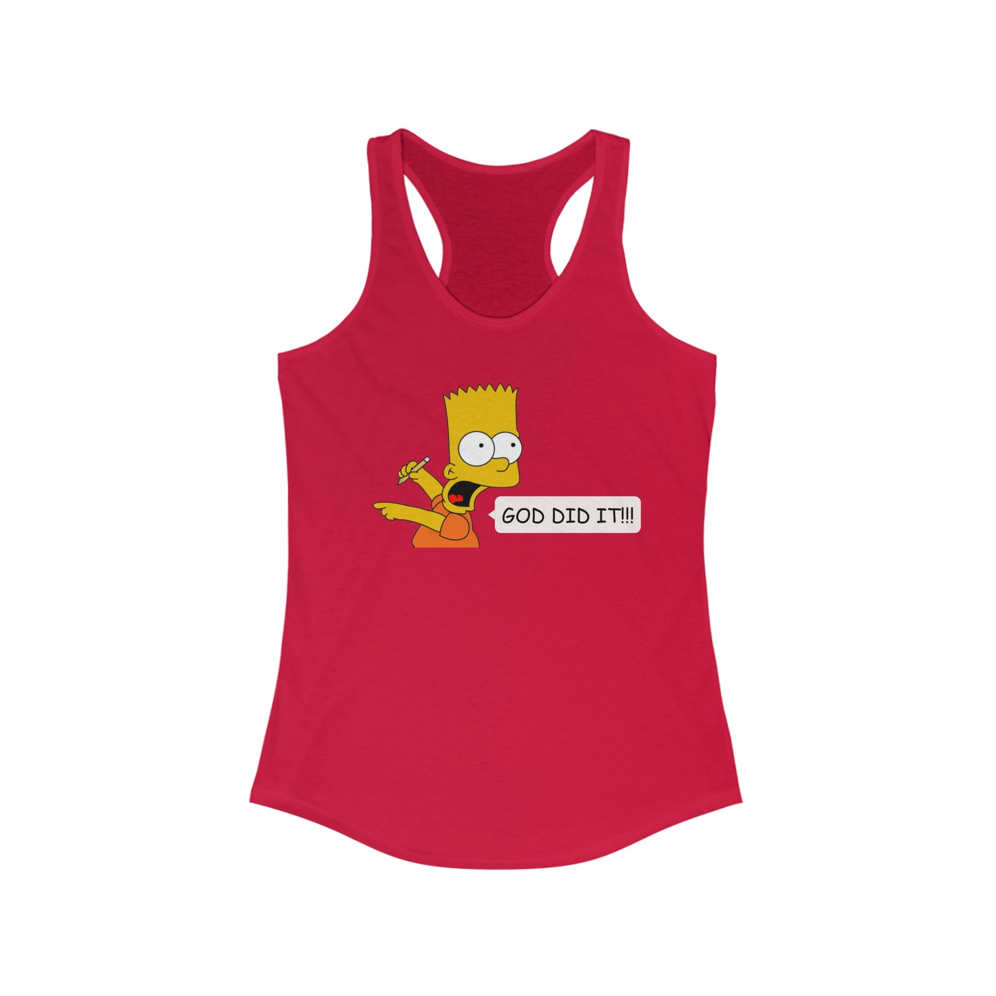 Women's Tank GOD Did it