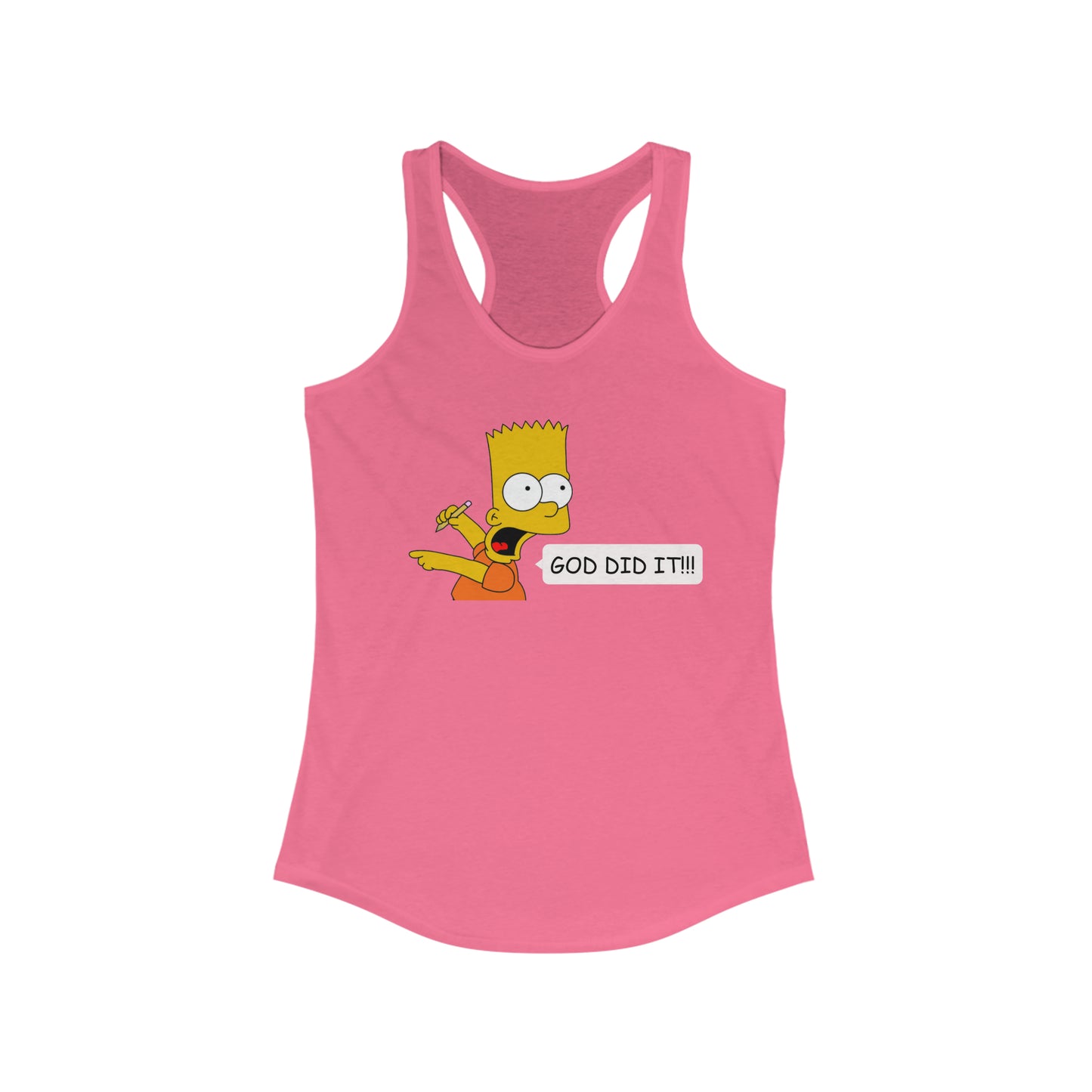 Women's Tank GOD Did it