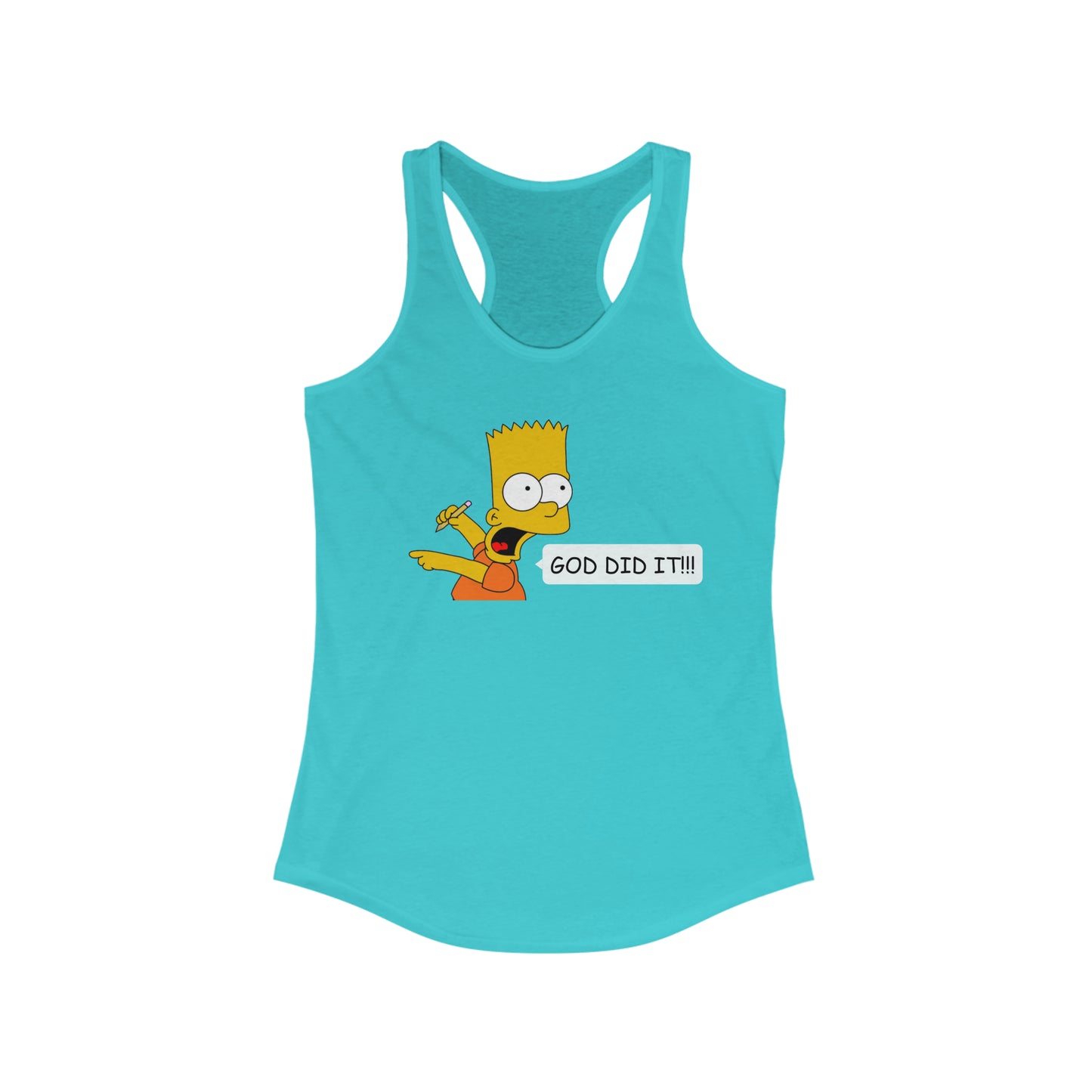 Women's Tank GOD Did it