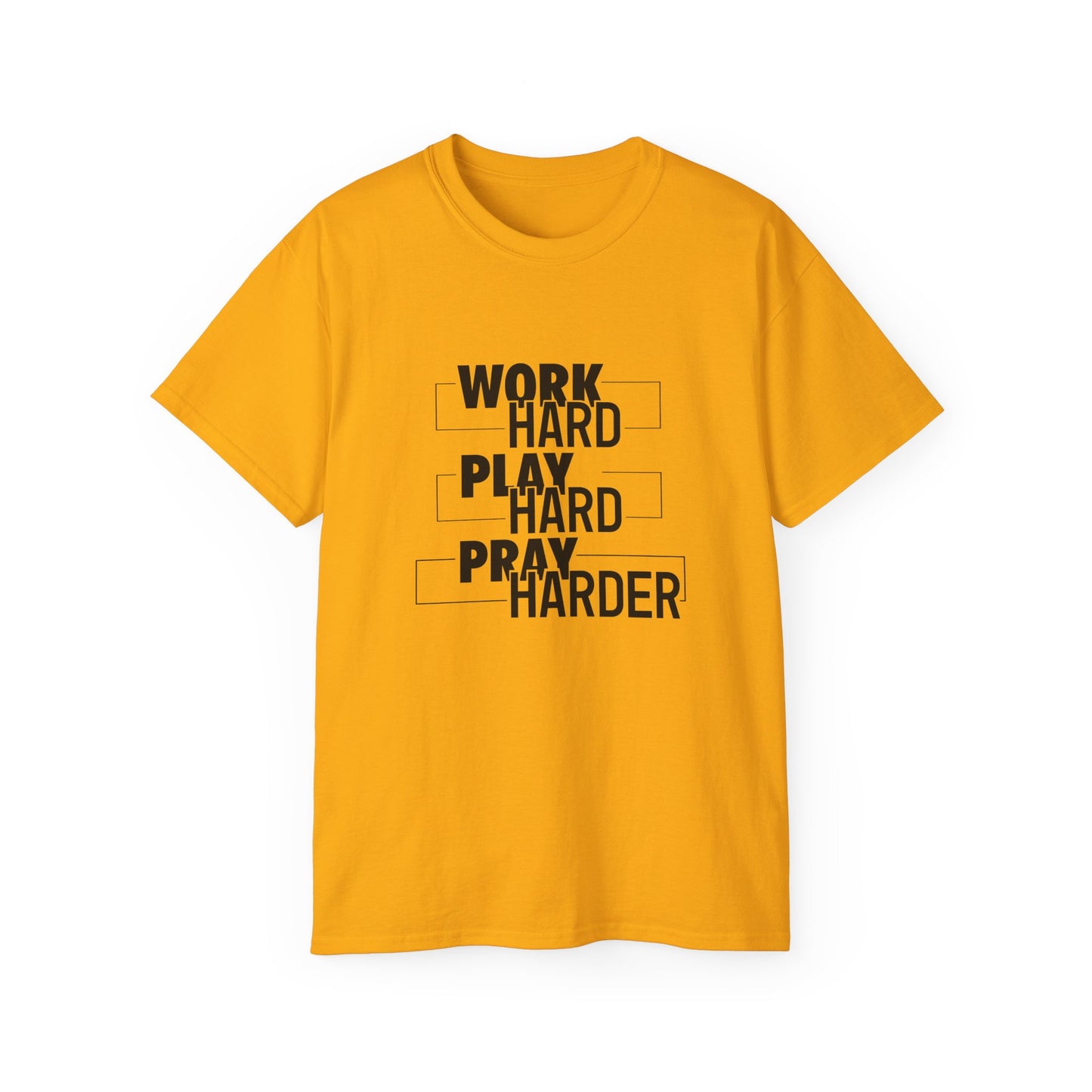 Cotton Tee- (Pray Harder)
