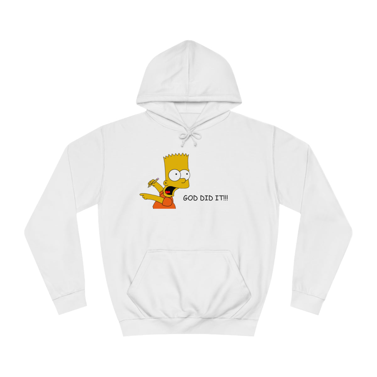 Hoodie- (Jesus Did It)
