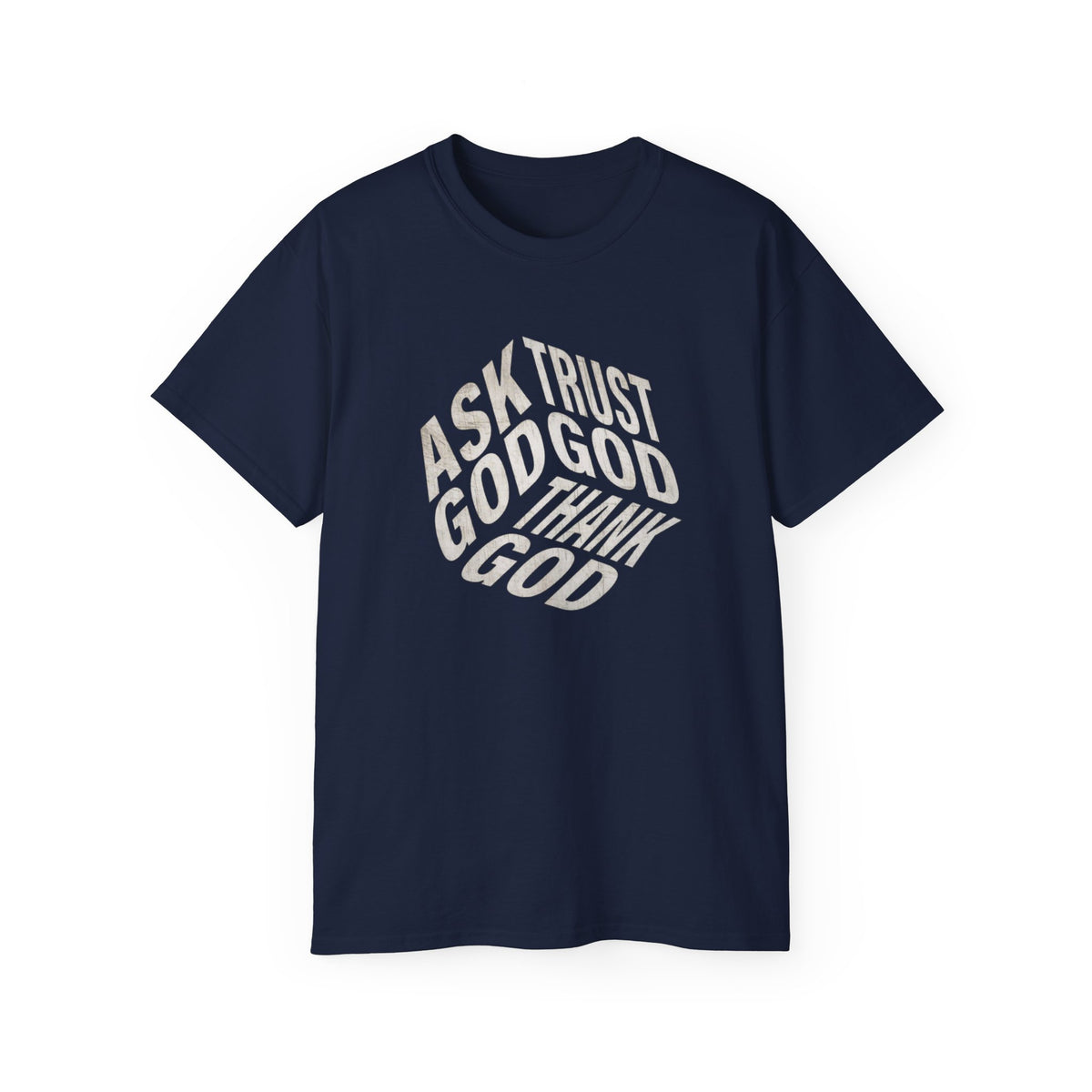 Cotton Tee- (Thank GOD)