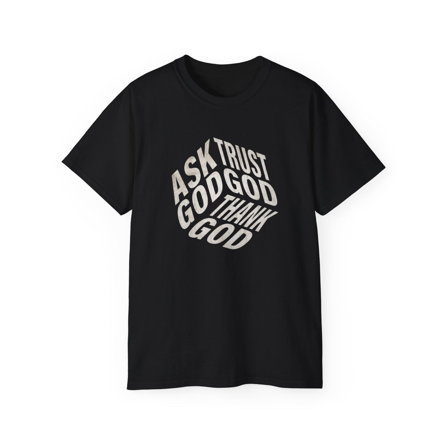 Cotton Tee- (Thank GOD)