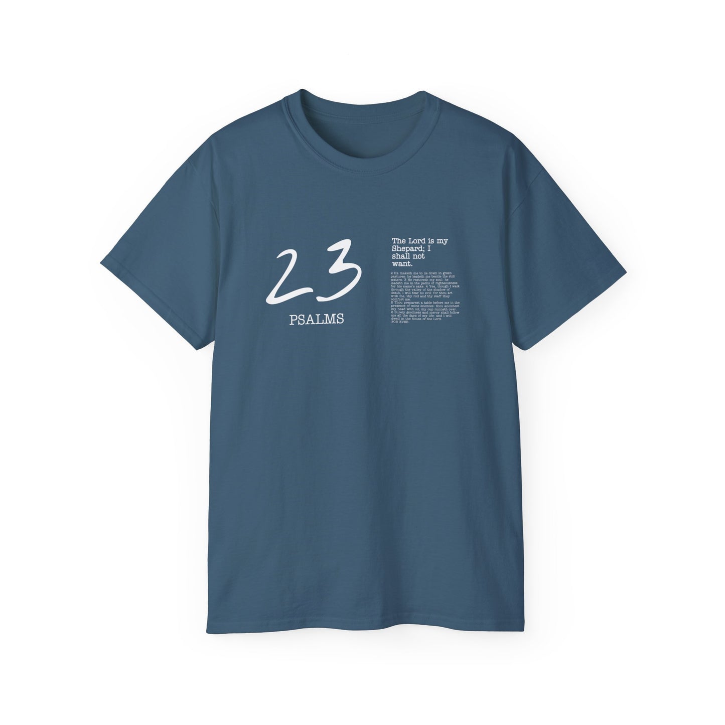 Cotton Tee- (Psalms 23)