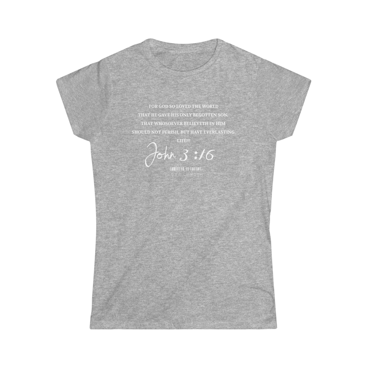 Women's T-shirt (John 3:16)
