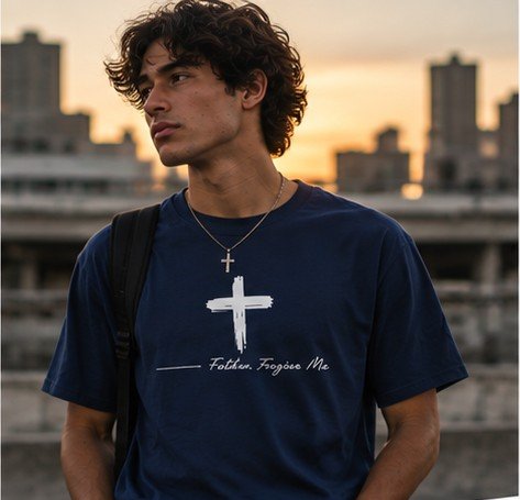 Wearing the Father, Forgive Me tee