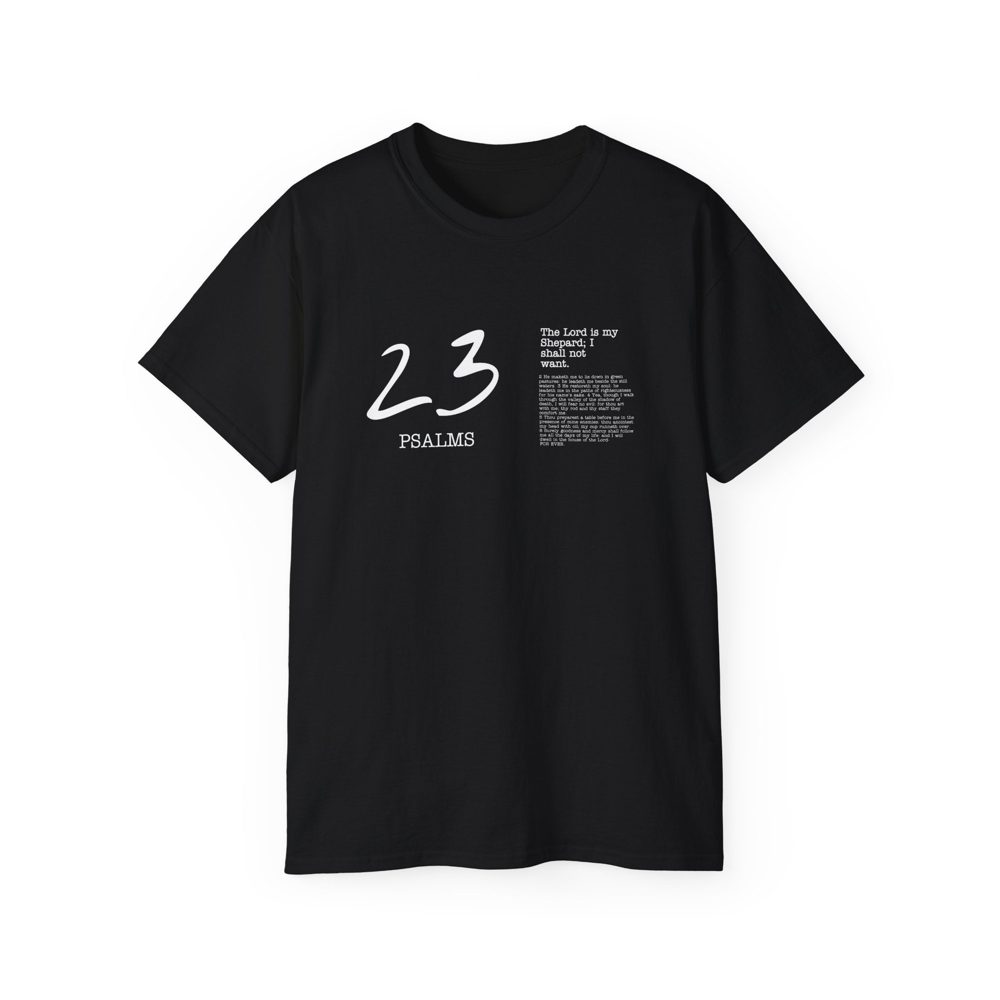 Psalms 23 Cotton Tee