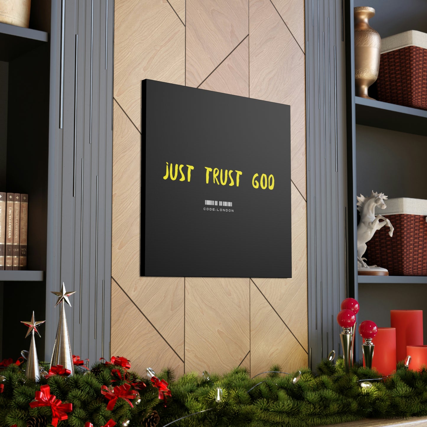 Just Trust God - Canvas