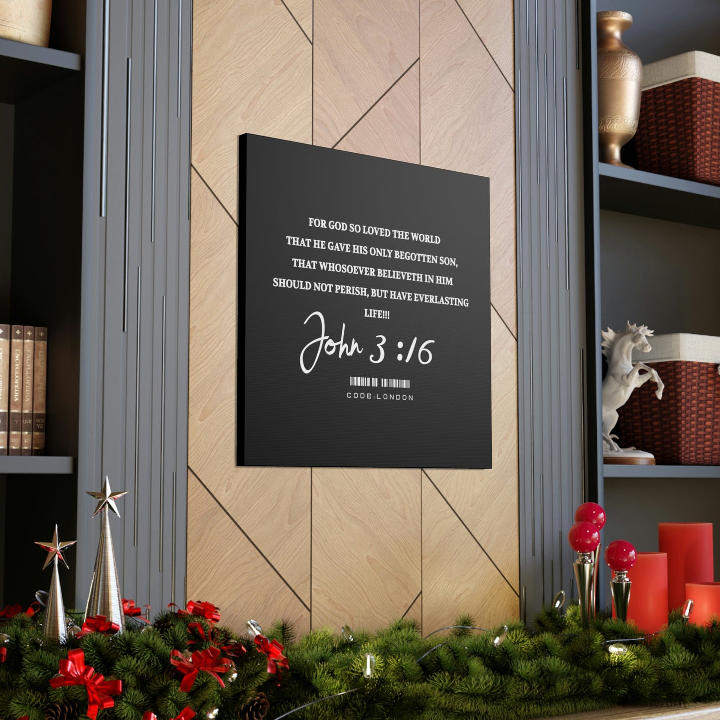 John 3:16 - Canvas