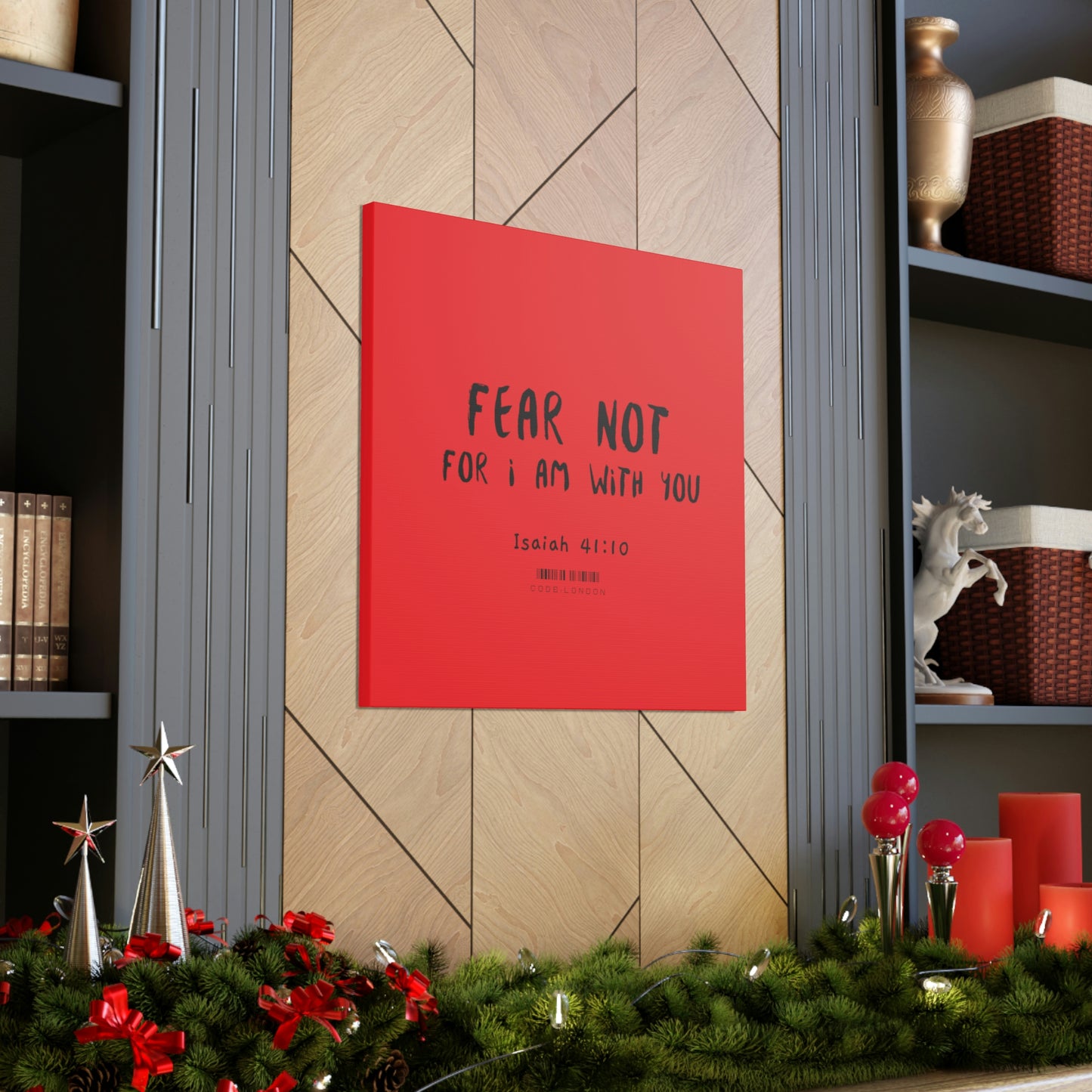 Isiah 41:10 - B- Canvas