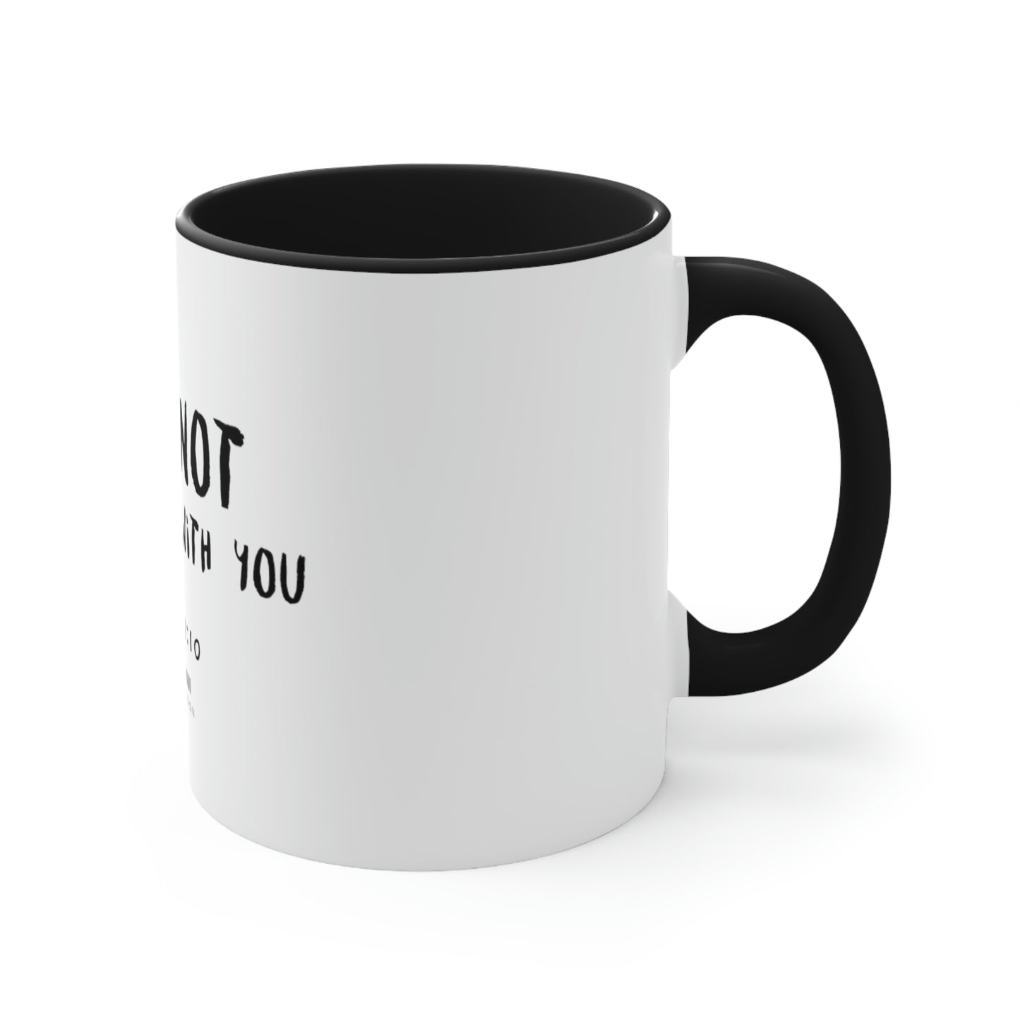 Accent Coffee Mug (Isaiah 41:10)
