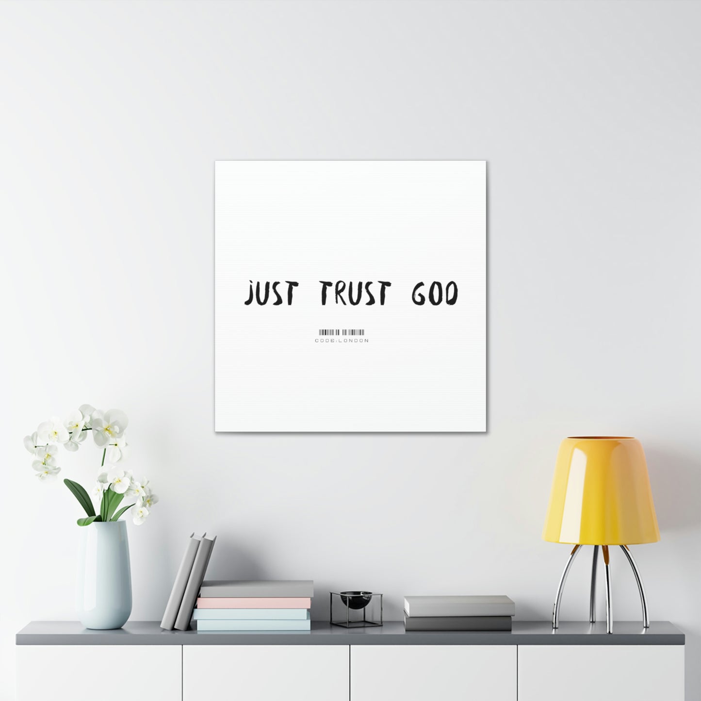 Just Trust God - Canvas