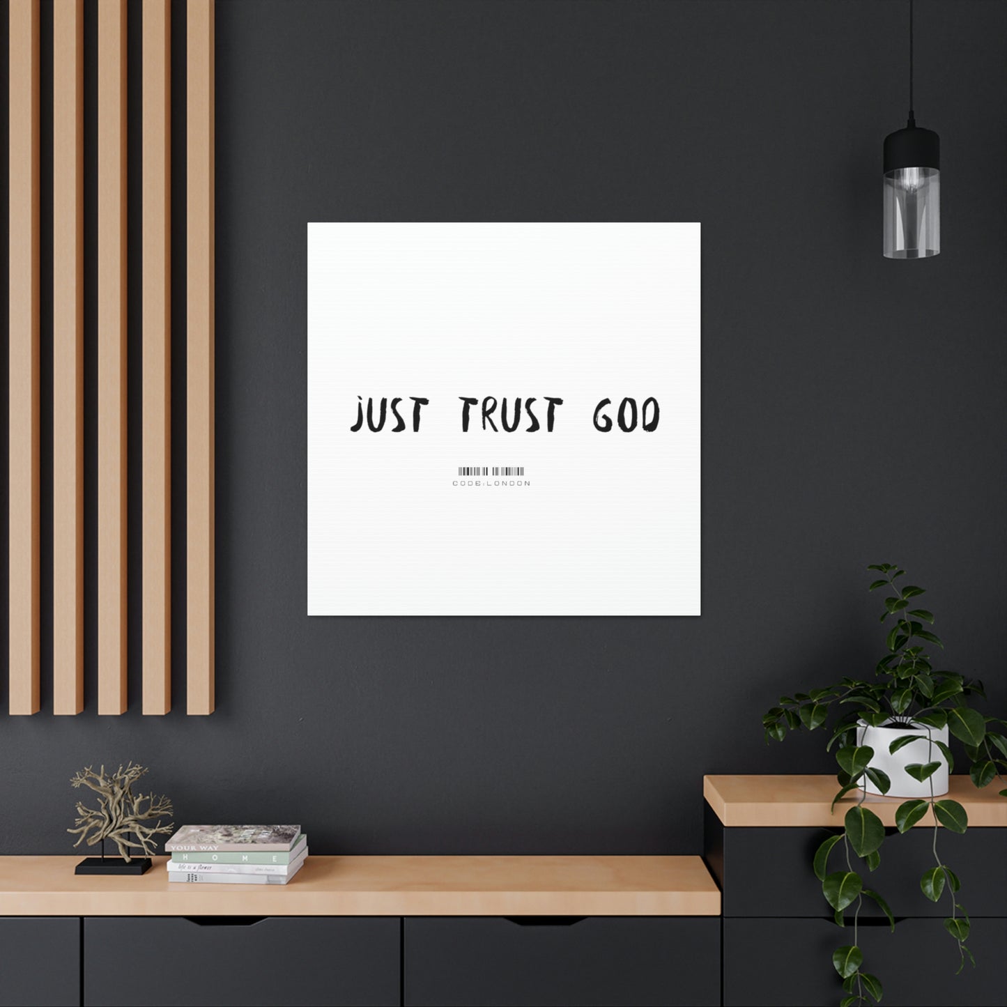 Just Trust God - Canvas