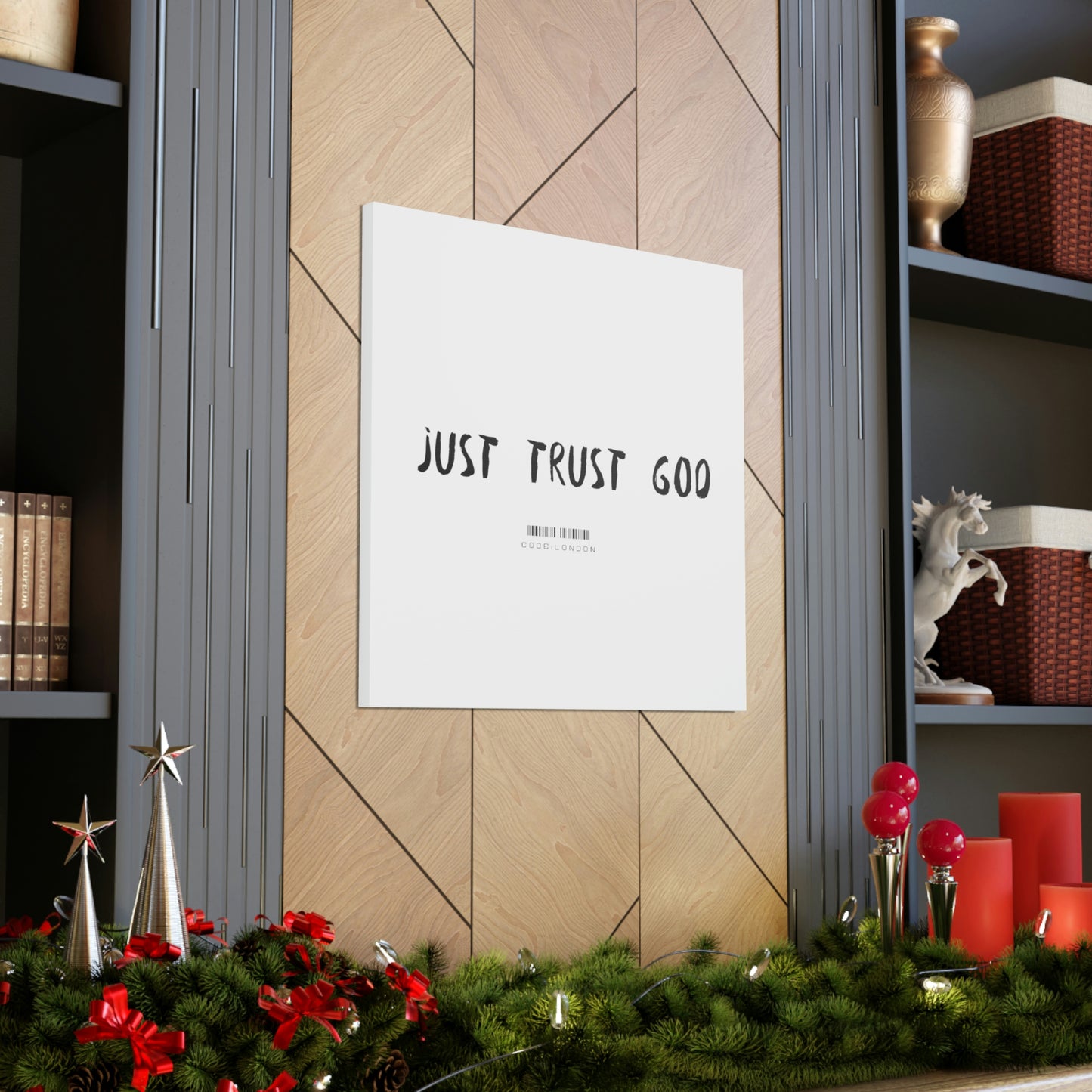 Just Trust God - Canvas