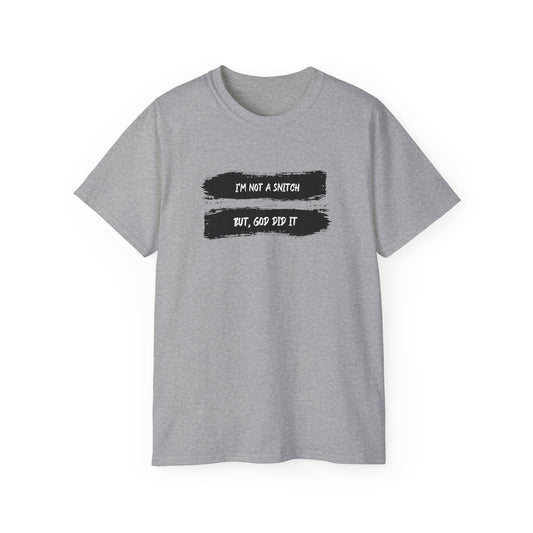 T-SHIRT (GOD DID IT)