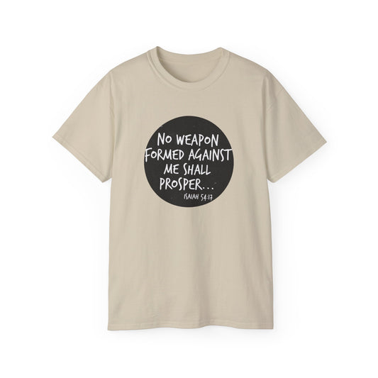 Cotton Tee- (Isaiah 54:17)