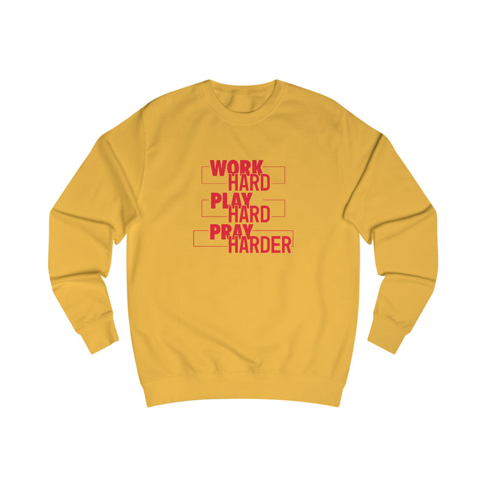 Sweatshirt - (Pray Harder)