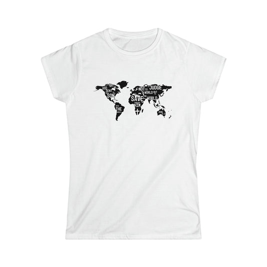 Women's T-shirt- (John 3:17-19)