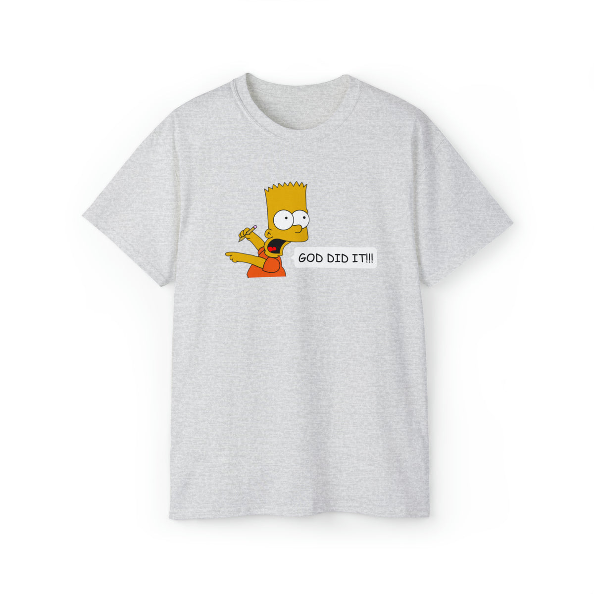 Cotton Tee-  (GOD Did It)